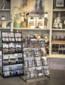 Kortställ med både enkla & dubbla småkort.