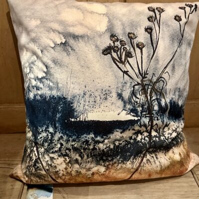 Kuddfodral Renfana i Vinterskrud