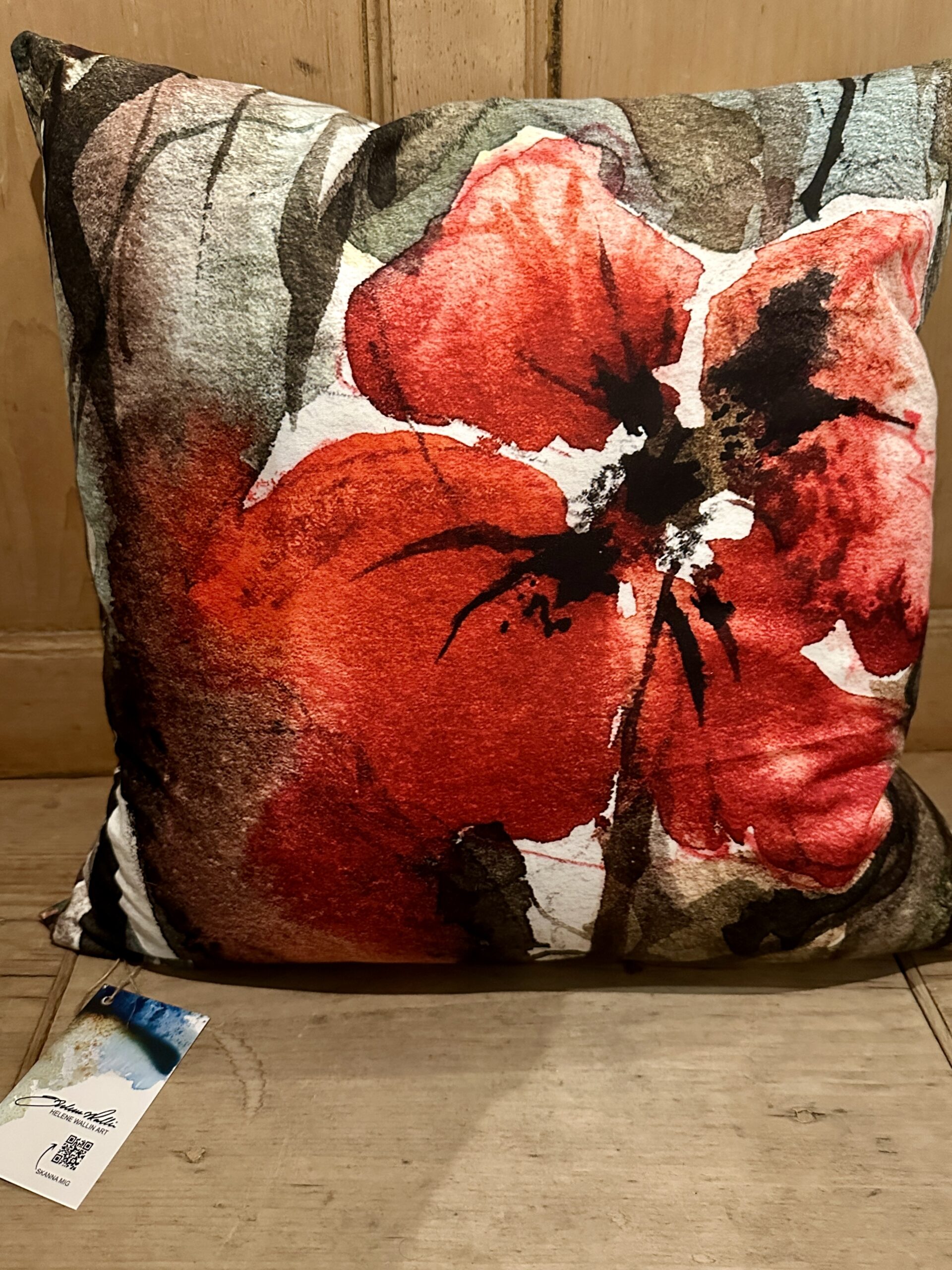 Kuddfodral Vallmo Nr:1